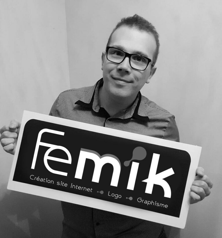 Mikael de FEMIK - Freelance en création de site Internet, logo et graphisme