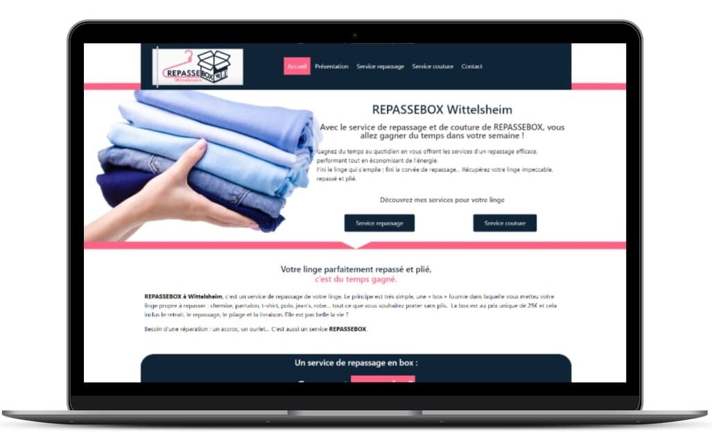 création site internet repassebox Wittelsheim par agence web femik